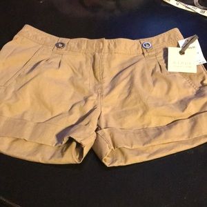 NWT Women’s Size 6 Khaki Jean Shorts 3 in inseam